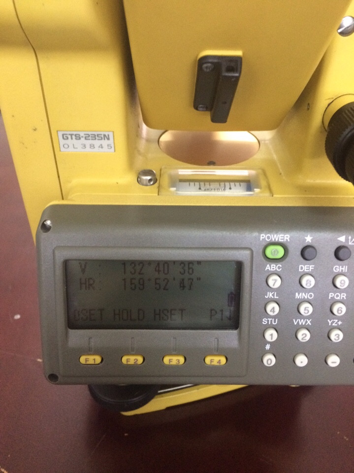 máy toàn đạc topcon gts 235n đã qua sử dụng